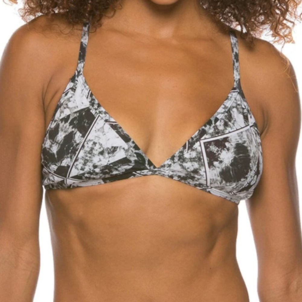 RARE Jolyn x Mallyce Printed Triangle Top